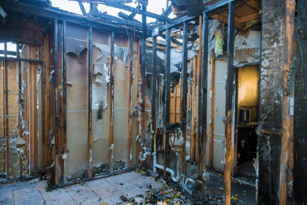 Professional Soot Cleanup technician working in Cologne, NJ
